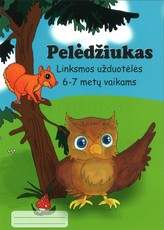 Pelėdžiukas: linksmos užduotėlės 6-7 metų vaikams