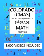 3rd Grade COLORADO CMAS, 2019 MATH, Test Prep