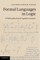 Formal Languages in Logic
