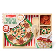 Žaidimas MELISSA & DOUG „Medinė pjaustoma pica“