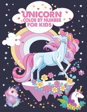 Unicorn Color By Number For Kids