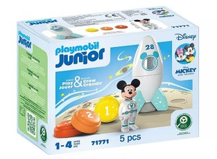 JUNIOR & Disney Kosminė Miki Peliuko nuotykių figūrėlių rinkinys