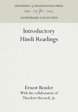 Introductory Hindi Readings,