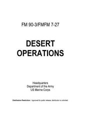 Desert Operations