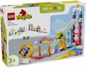 LEGO DUPLO 10478 3in1 trasa su mašinėlėmis