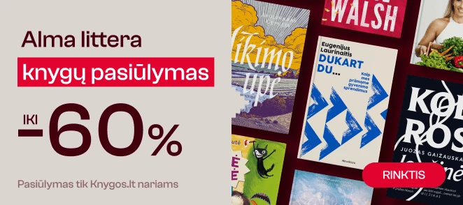 Leidyklos ALMA LITTERA knygoms iki -60%!