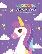 Unicorn Coloring Book for Kids Ages 4-8