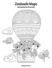 Zendoodle Magic Coloring Book for Grown-Ups 1