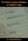 Most Common Mistakes in English Usage