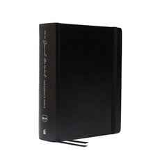 NKJV, Journal the Word Reference Bible, Hardcover, Black, Red Letter Edition, Comfort Print