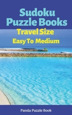 Sudoku Puzzle Books Travel Size Easy To Medium