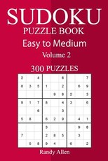 300 Easy to Medium Sudoku Puzzle Book