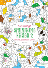 Stebuklinga spalvinimo knyga 2