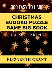 Christmas Sudoku Puzzle Game Big Book