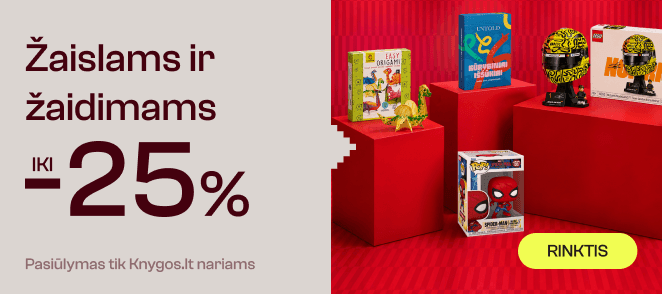 Žaislai ir žaidimai - iki 25%!