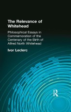The Relevance of Whitehead
