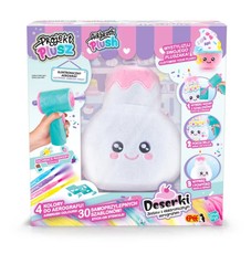Project Plush Desserts kūrybinis rinkinys „Gimtadienio tortas“ su elektriniu oro purškikliu