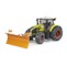 Claas Axion 950 traktorius su sniego valytuvu