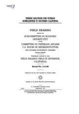 Finding solutions for veteran homelessness in southern California