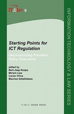 Starting Points for Ict Regulation: Volume 9