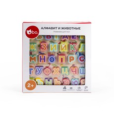 bo. Dėlionė „Abėcėlė ir gyvūnai“, rusų k.