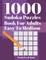1000 Sudoku Puzzle Books For Adults Easy To Medium