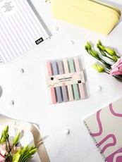 Laimės žymekliai. Paryškink nuotykius pastelinėmis spalvomis (6 vnt.)