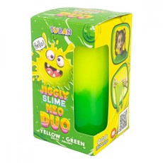 Slime Jiggly Neo Duo geltonai-žalias 430g