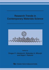 Research Trends in Contemporary Materials Science