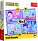 TREFL 4 dėlionių rinkinys „Snoopy“