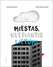 Miestas, kvepiantis lietumi (knyga su defektais)