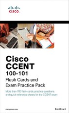 CCENT ICND1 100-101 Flash Cards and Exam Practice Pack