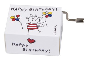 Muzikinė dėžutė „Happy birthday“