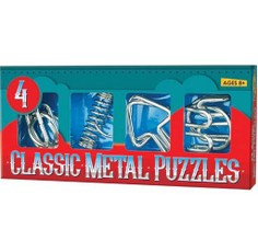 Metalinių galvosūkių rinkinys, 4 vnt.