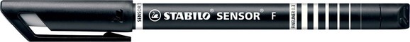 Rašiklis SENSOR F juodas