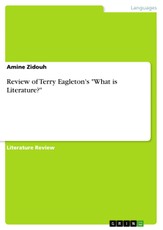 Review of Terry Eagleton's "What is Literature?"
