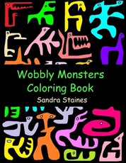 Wobbly Monsters Coloring Book