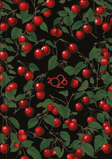 2026 m. A5 darbo kalendorius JUODOS VYŠNIOS