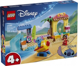 Disney 43280 Paplūdimio linksmybės su Lilo ir Stitch – kaladėlės