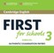 Cambridge English First for Schools 3. Audio CDs (3)
