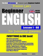 Preston Lee's Beginner English Lesson 1 - 60 For Indonesian Speakers (British Version)