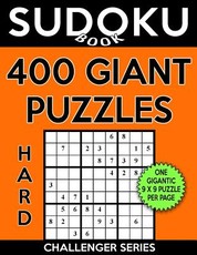 Sudoku Book 400 Hard GIANT Puzzles