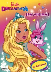 Barbė: spalvinimo knyga
