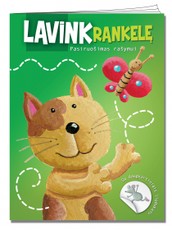 Lavink rankelę. Pasiruošimas rašymui. Katinas