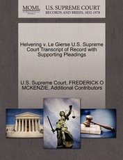 Helvering V. Le Gierse U.S. Supreme Court Transcript of Record with Supporting Pleadings