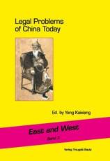 Legal Problems of China Today