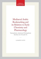 Mediaeval Arabic Bookmarking and Its Relation to Early Chemistry and Pharmacology