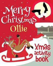 Merry Christmas Ollie - Xmas Activity Book