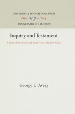 Inquiry and Testament