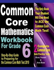 Common Core Mathematics Workbook For Grade 6